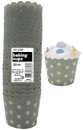 Baking Cups - Silver Dots
